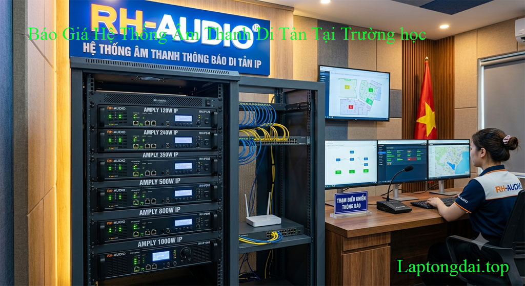 Báo Giá Hệ Thống Âm Thanh Di Tản Tại Trường học