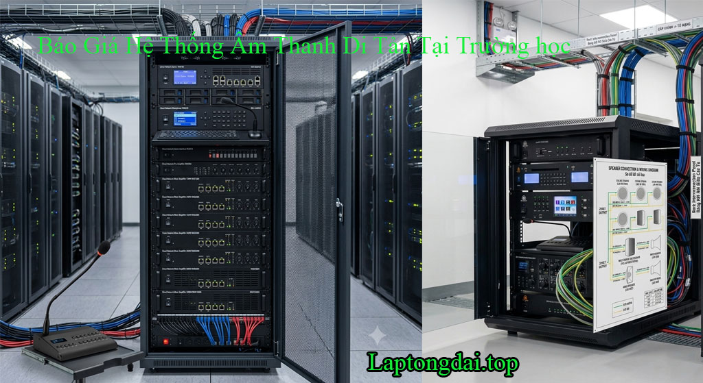 Báo Giá Hệ Thống Âm Thanh Di Tản Tại Trường học 